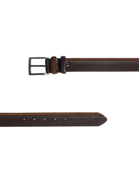 Vaquetilla and Suede Belt