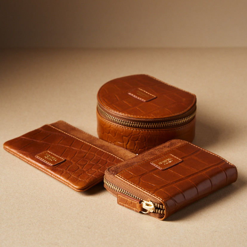 Porte-monnaie Femme en Cuir avec Poche