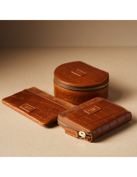 Porte-monnaie Femme en Cuir avec Poche