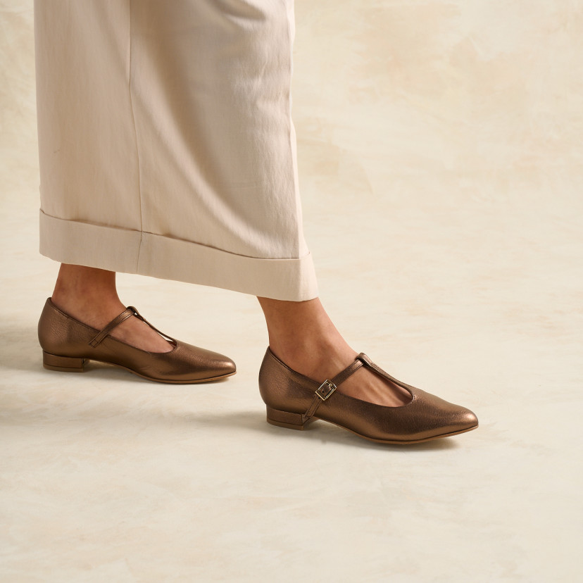 Mary Jane Scarpe da donna in pelle Marieta