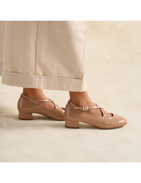 Mary Jane mit Riemchen Margot