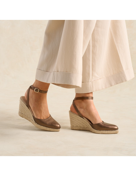 Kos Pointed Wedge Espadrille