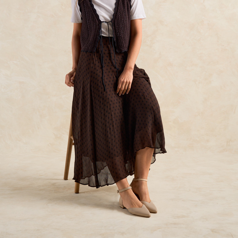 Mary Jane Décolleté en V Emma