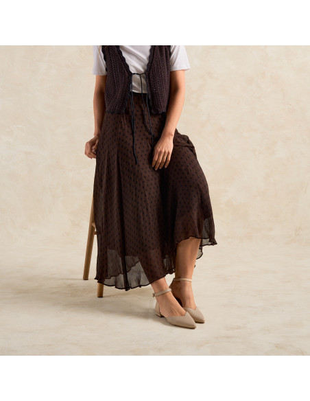 Mary Jane Décolleté en V Emma