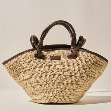 Bolsa Cesto de Ráfia 2