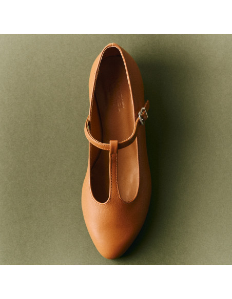 Mary Jane Scarpe da donna in pelle Marieta