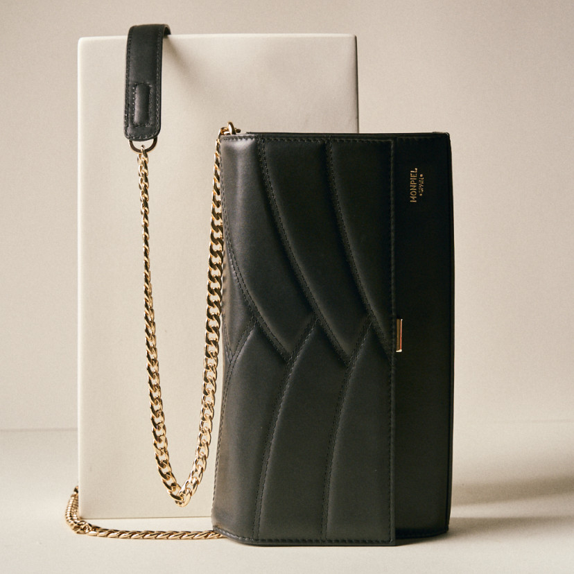 Pochette en Cuir Venise pour Femme