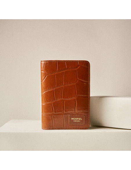 Funda de Pasaporte de Piel para Mujer