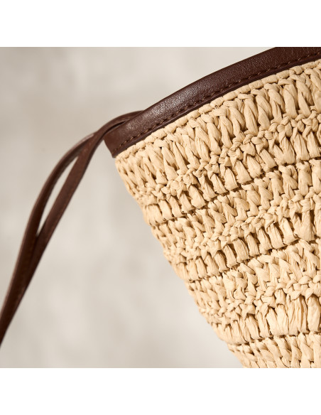 Raffia Basket Bag