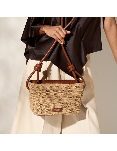 Petit Sac à Nœuds en Raphia