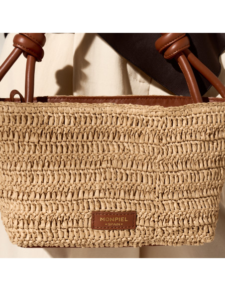 Petit Sac à Nœuds en Raphia