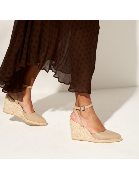 Espadrillas con Zeppa a Punta Fine Kos