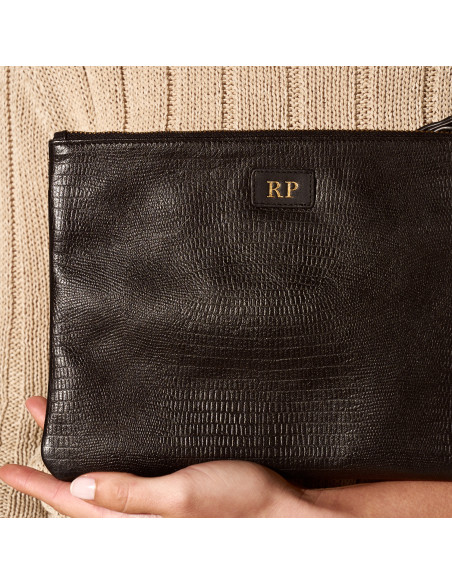 Cartera de Mano de Piel para Mujer