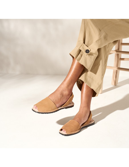 Sandale Minorquine Basic en Cuir