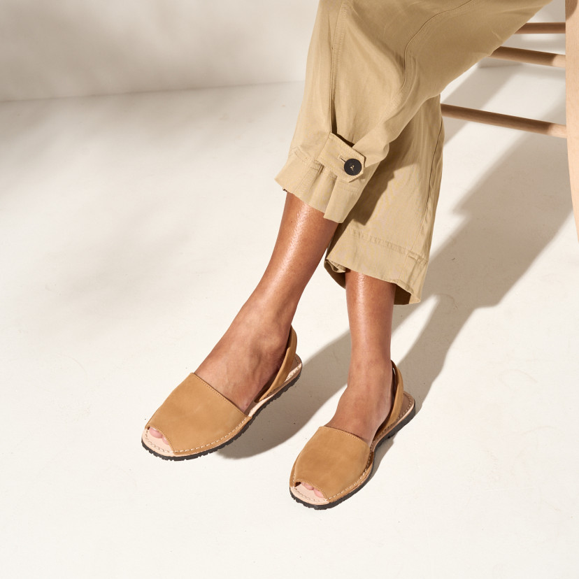 Sandalia Menorquina Basic Piel