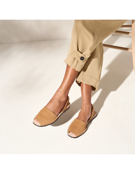 Sandale Minorquine Basic en Cuir