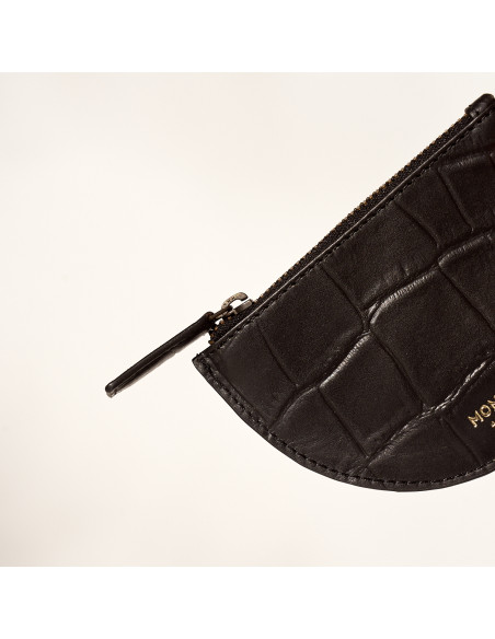 Half Moon Leather Wallet