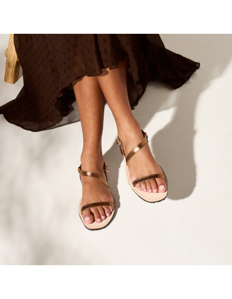 Sandalias Tiras Hebilla Malta