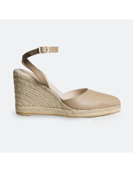 Espadrille mit Keilabsatz und Spitze Kos