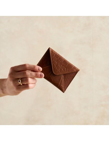 Leather Envelope Card Holder