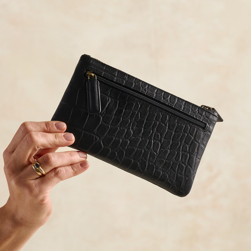 Leather Wallet Lady Bag