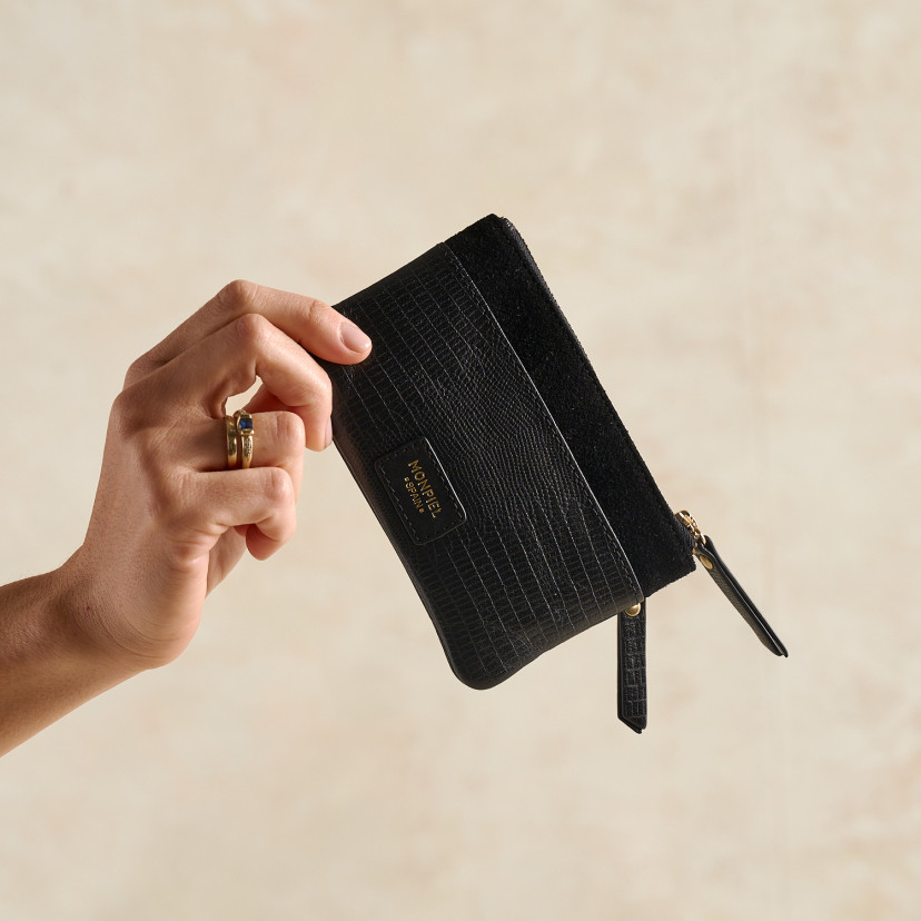 Porte-monnaie Femme en Cuir avec Poche