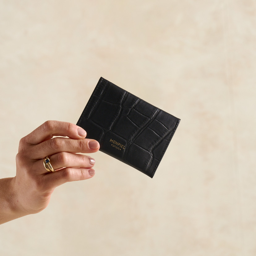 Envelop Leather Card Holder