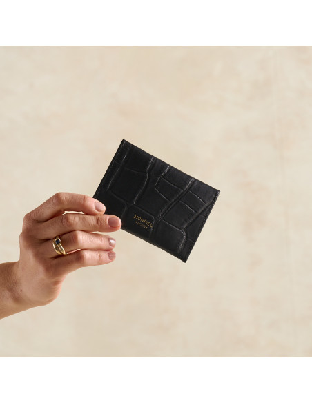 Envelop Leather Card Holder
