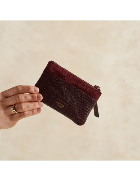 Women’s Leather Coin Purse with Pocket