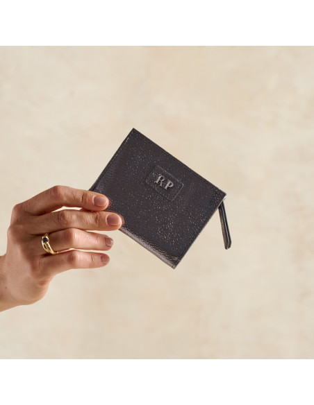 Small Leather Wallet with Coin Purse