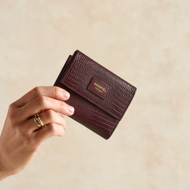 Cartera de piel pequeña con... 2