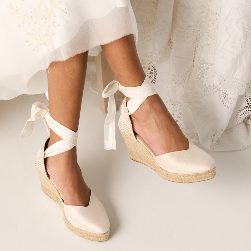 Espadrillas Elba Seta Sposa