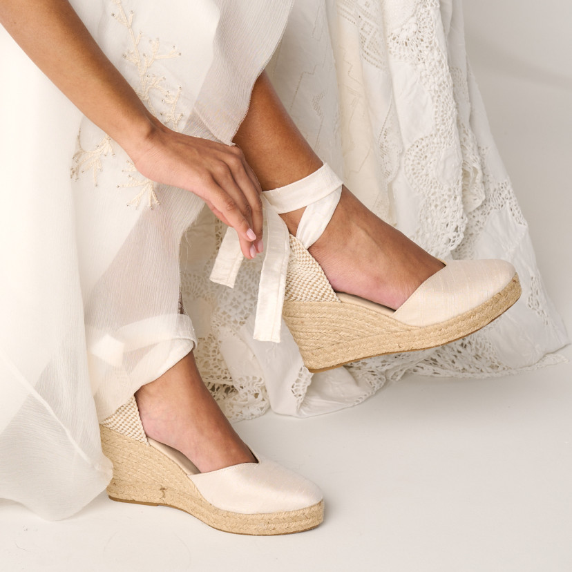 Espadrillas Elba Seta Sposa