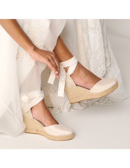 Espadrillas Elba Seta Sposa