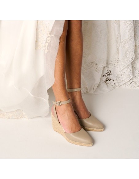 Kos Pointed Wedge Espadrille