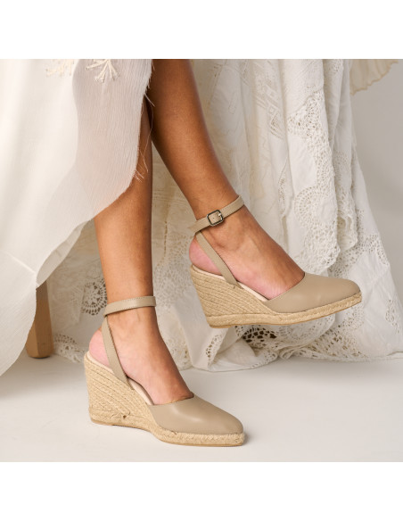 Kos Pointed Wedge Espadrille