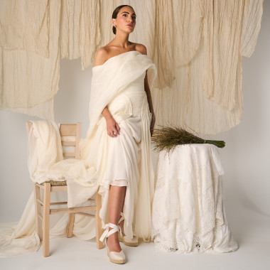 Elba Seide Braut-Espadrille | MONPIEL 2