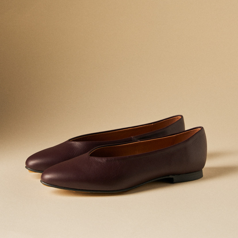 Ballerina Shoe Flat Amelié | MONPIEL