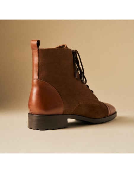 Women's lace-up ankle boots Satur | MONPIEL