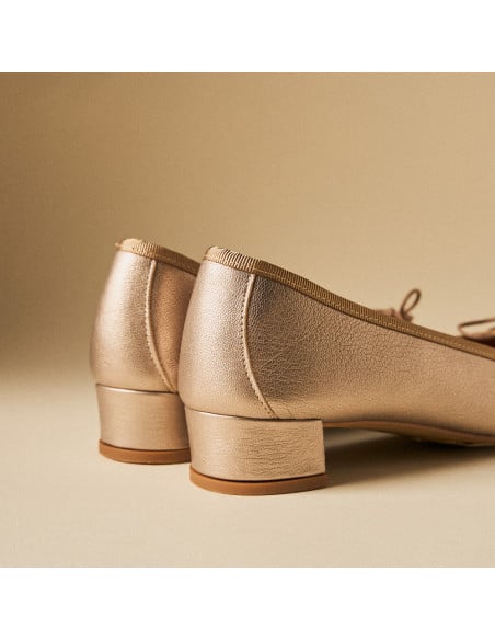Julieta Bow Ballet Flat with Low Heel