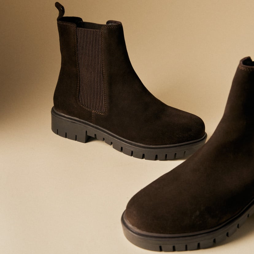 Chelsea-Boot Bianca mit Tracksohle