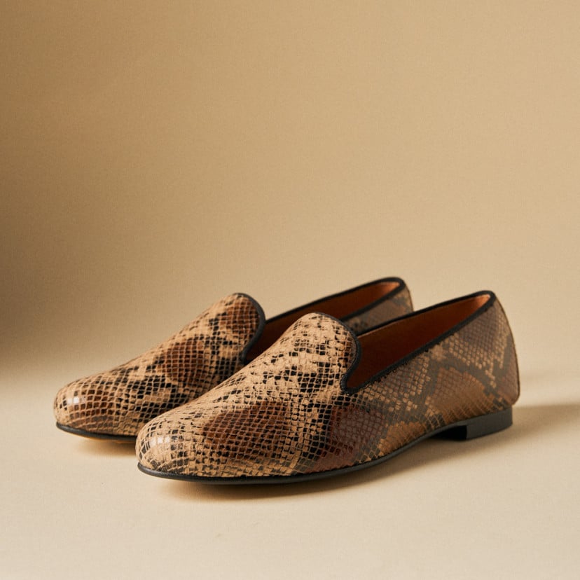 Leather Slipper Felisa | MONPIEL