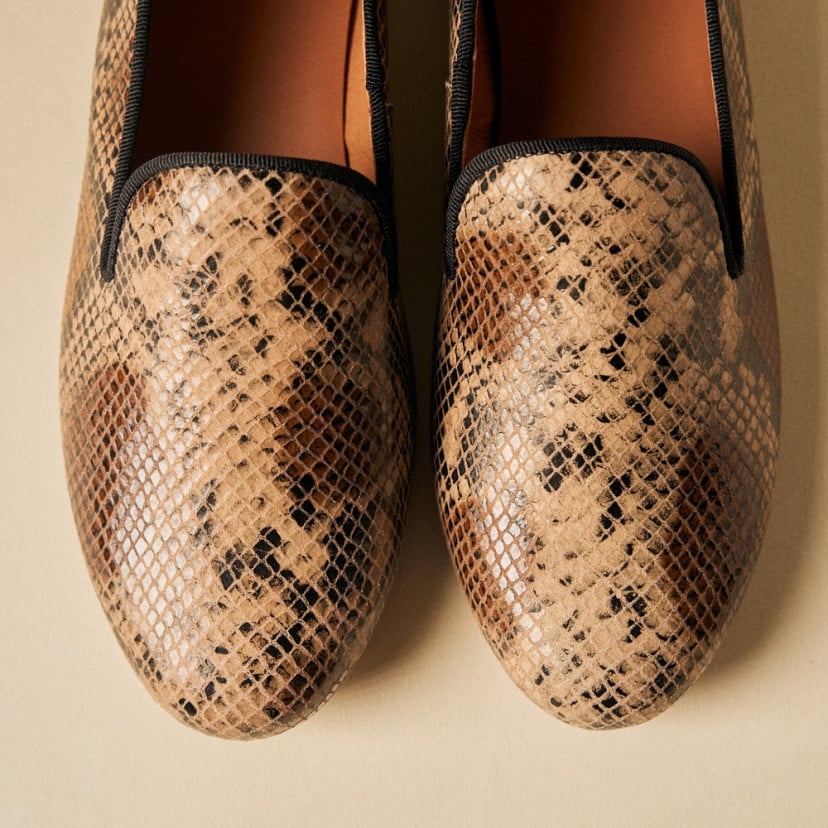 Leather Slipper Felisa | MONPIEL