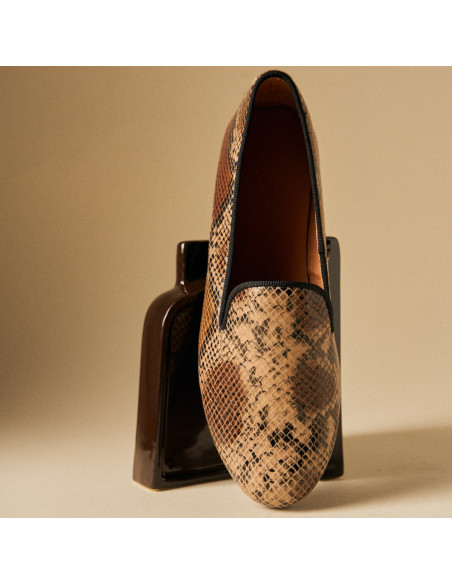 Leather Slipper Felisa | MONPIEL