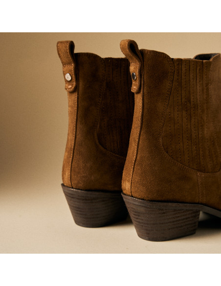 Stivaletto cowboy Vera da donna in pelle