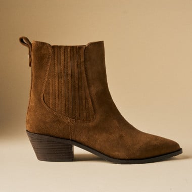 Stivaletto cowboy Vera da donna in pelle 2
