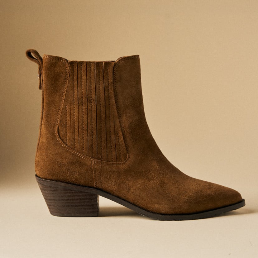Stivaletto cowboy Vera da donna in pelle