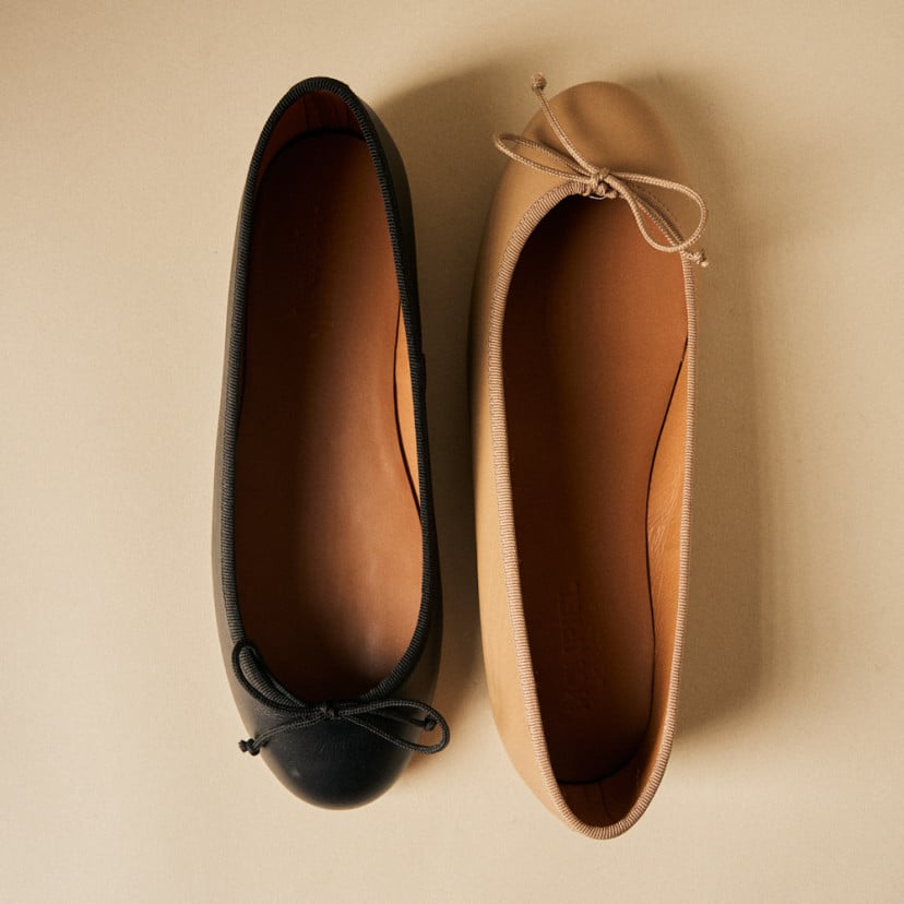 Julieta Flat Ballet Pump with Bow