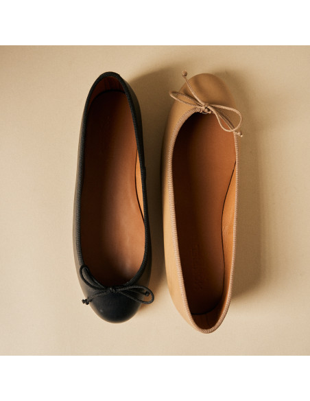 Ballerine Julieta plate avec nœud