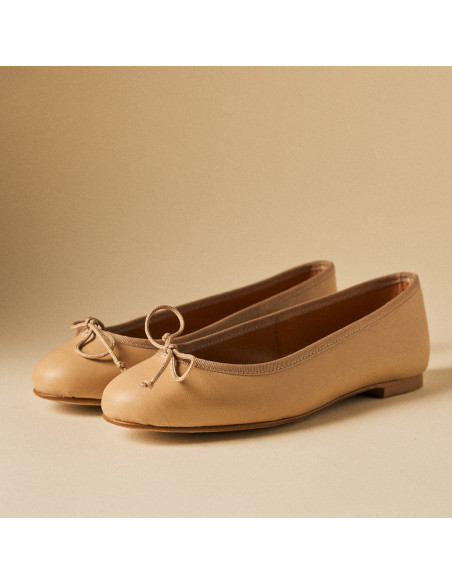 Ballerine Julieta plate avec nœud